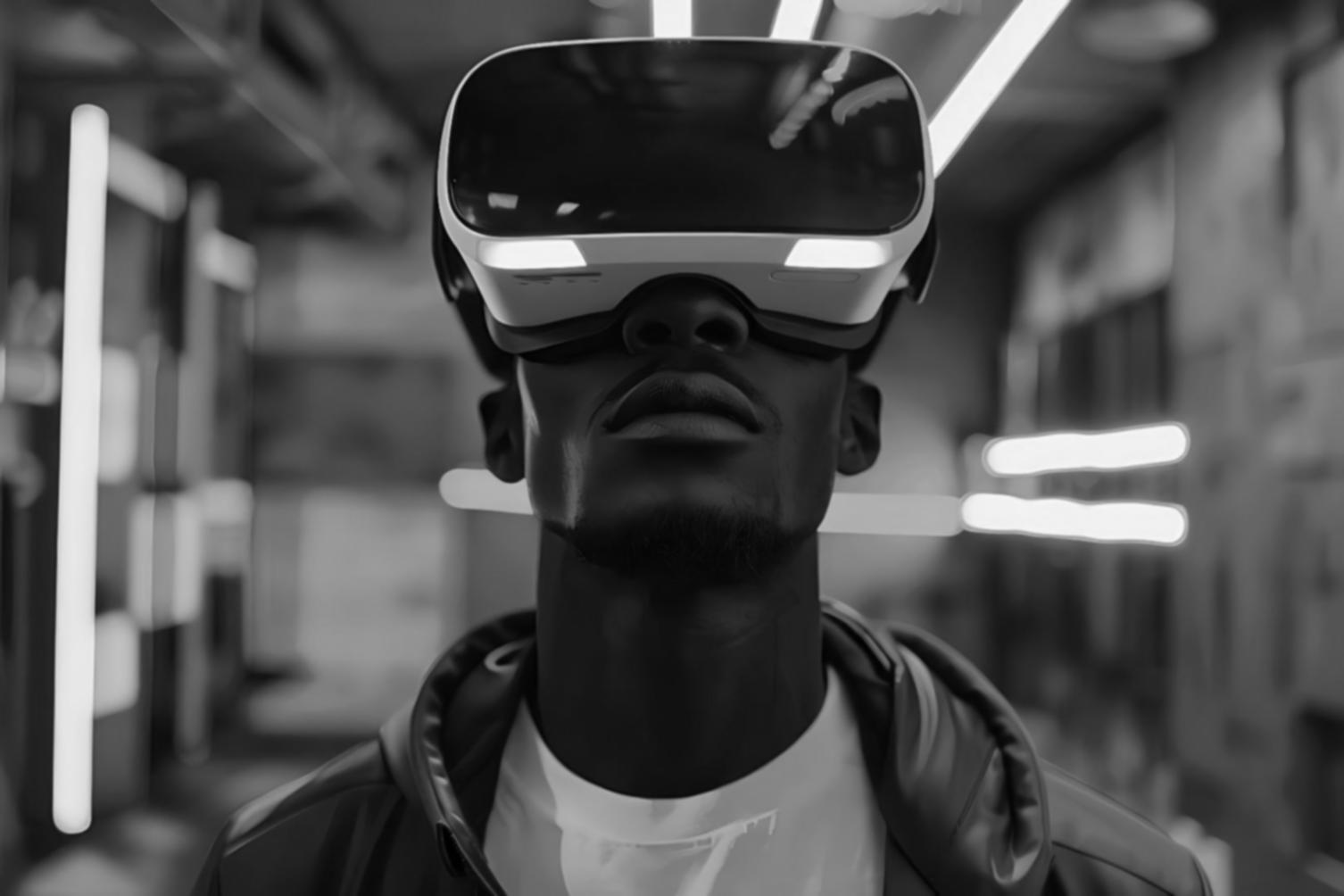 Unity development interface showing VR scene setup